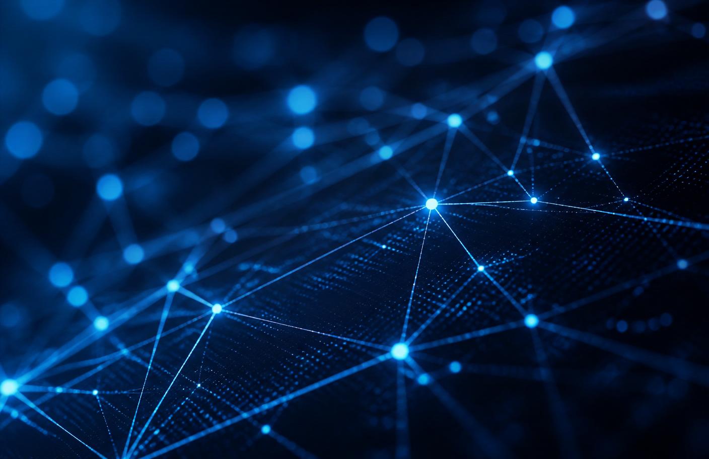 Connected network of data nodes