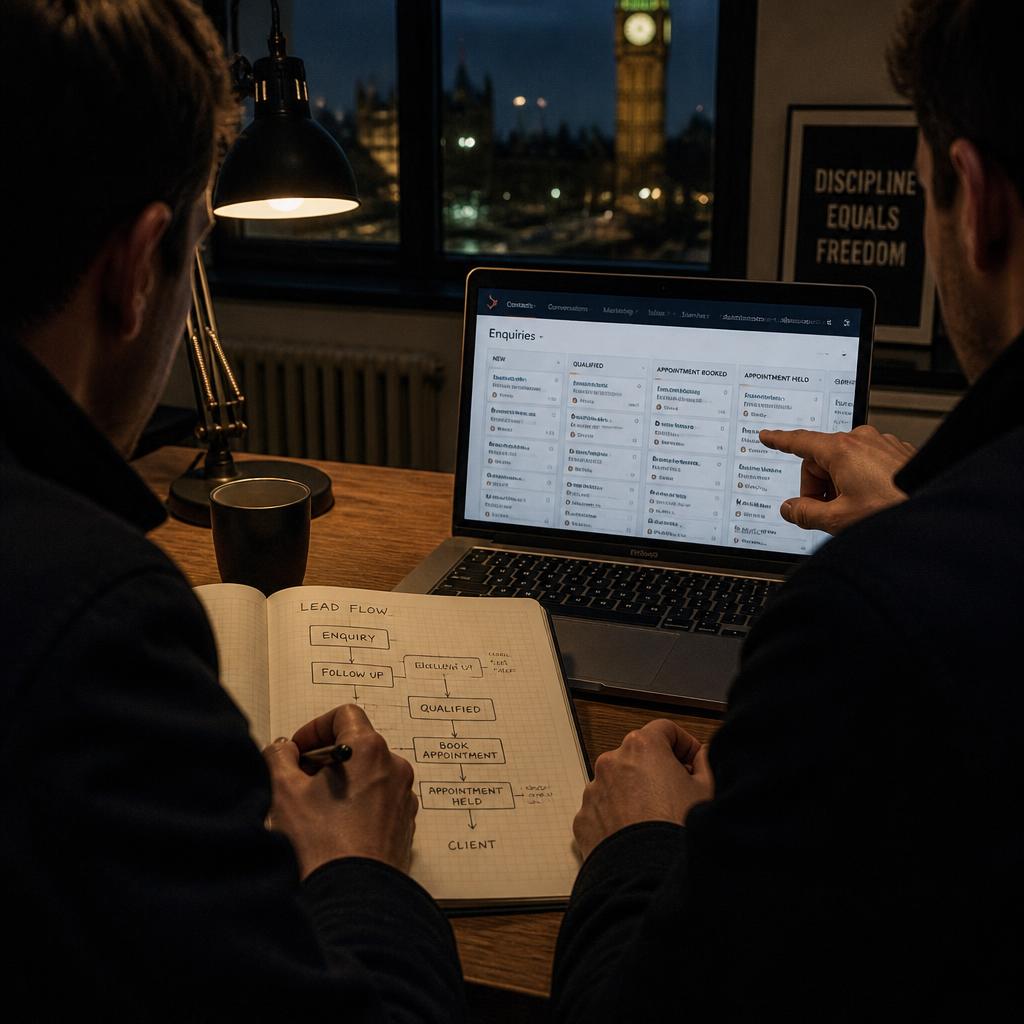 MQB Digital founders collaborating on a growth system